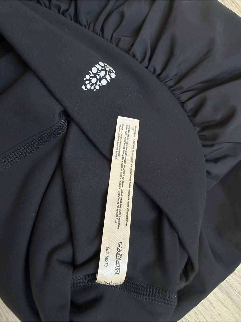 Free People Movement Bubble Skirt Womens Small Black Athletic Tennis Skort New - Picture 5 of 7